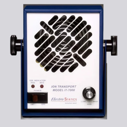 ESD, clean room and white room static control ionizing blower